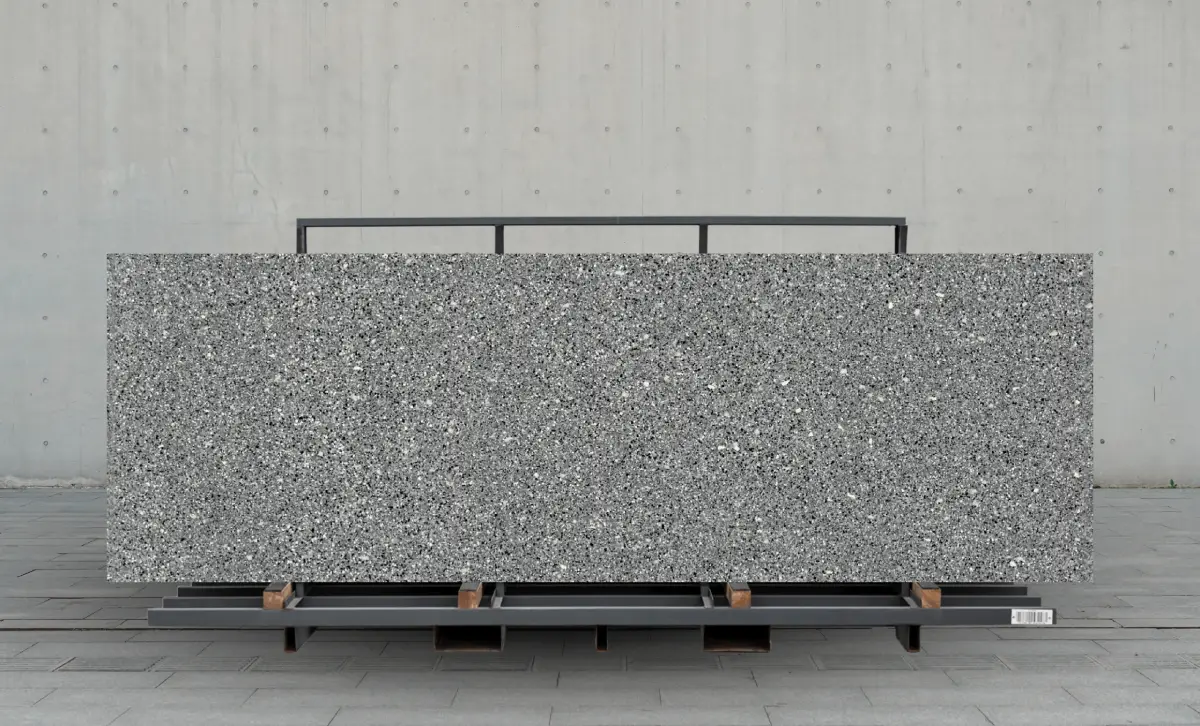 Terazzo Grey Slat And Papper